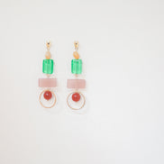 Colour Block Summer Earrings