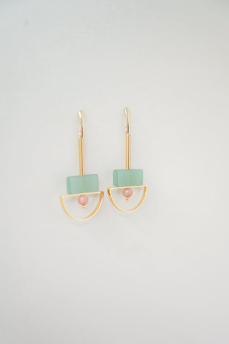 The Semi Dangling Earrings