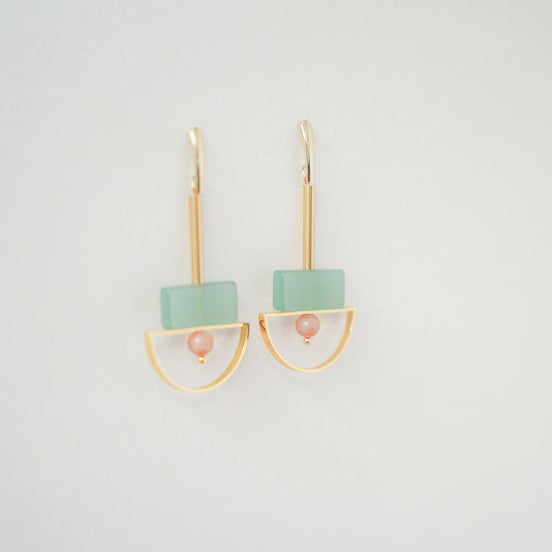 The Semi Dangling Earrings