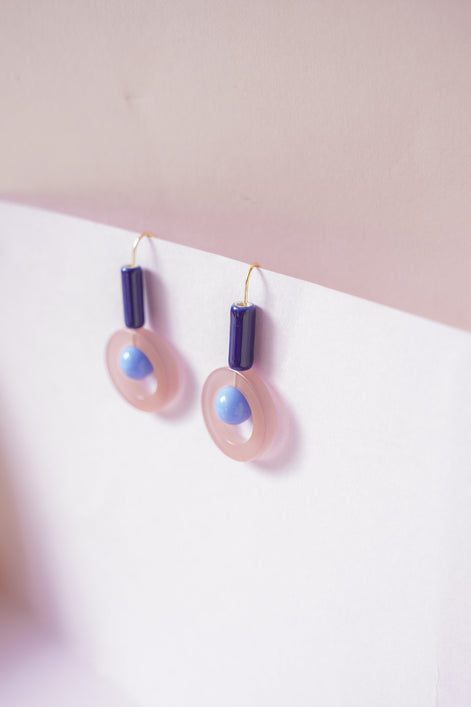 Sterling Silver Round Dangles