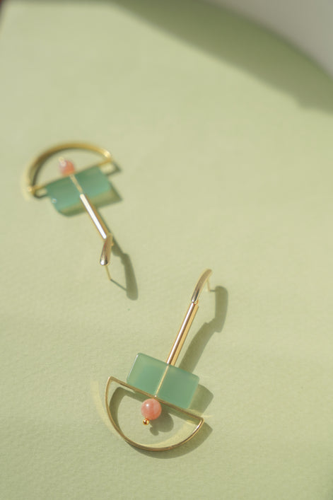 The Semi Dangling Earrings