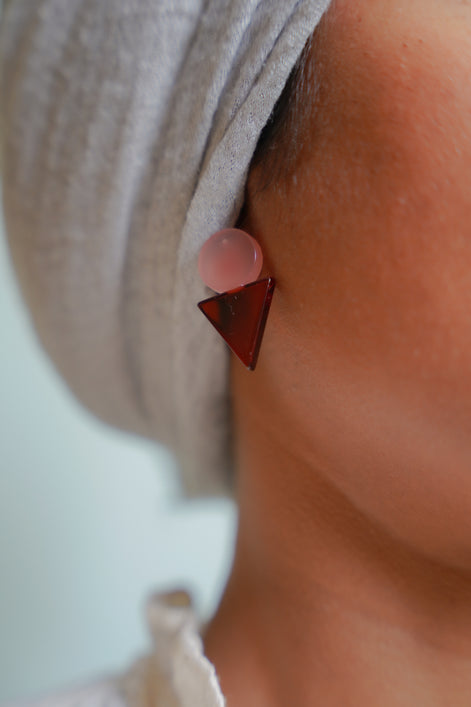 Geometric Triangle Studs