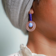 Sterling Silver Round Dangles