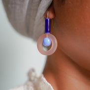 Sterling Silver Round Dangles