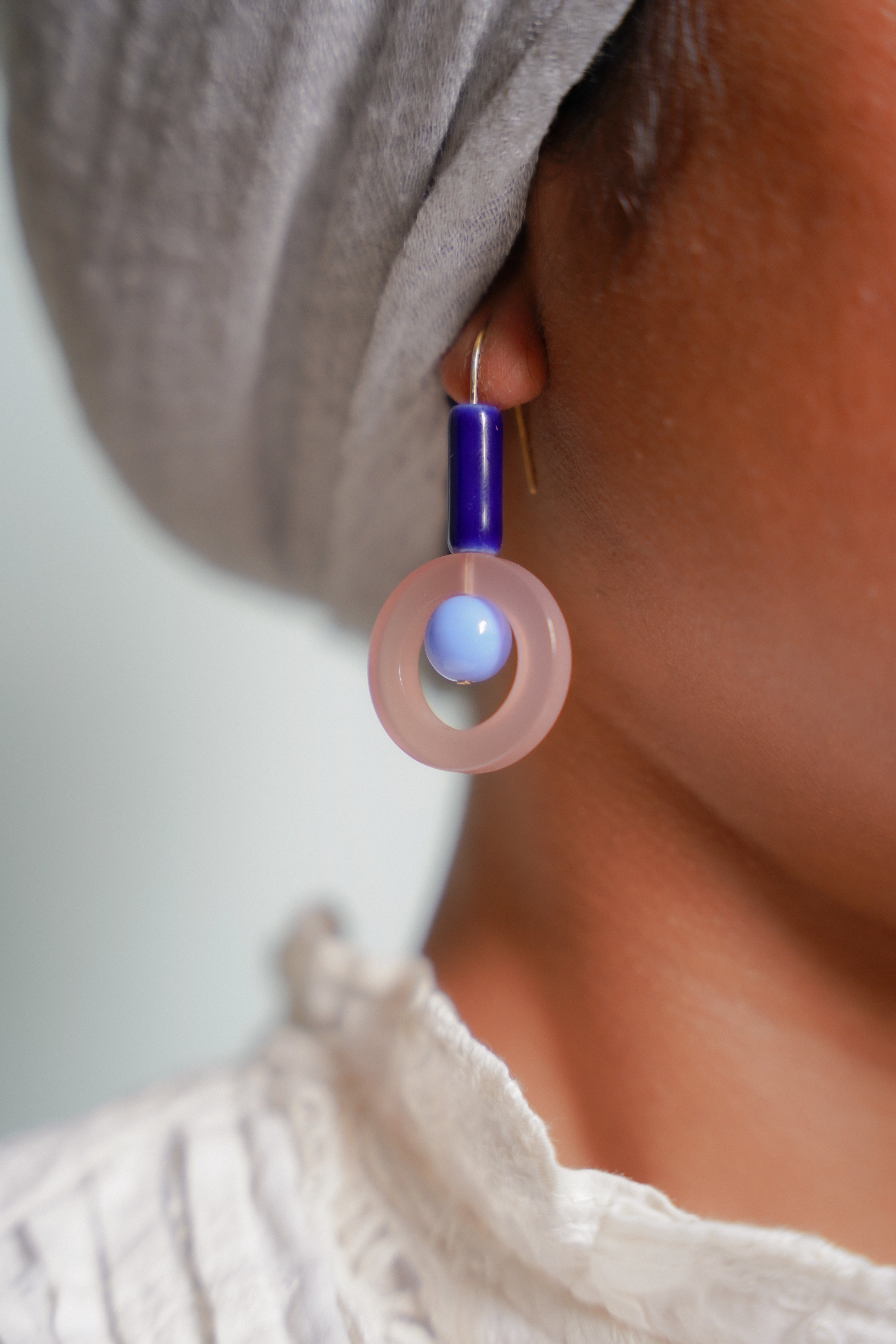 Sterling Silver Round Dangles