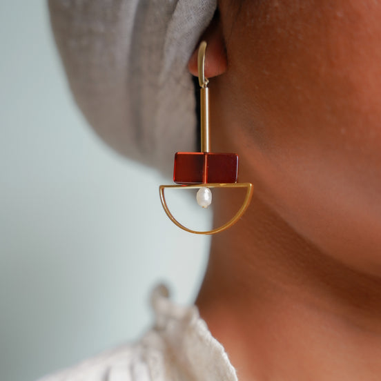The Semi Dangling Earrings