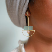 The Semi Dangling Earrings