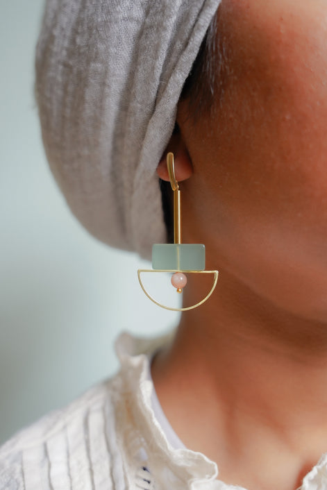 The Semi Dangling Earrings
