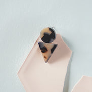 Geometric Triangle Studs