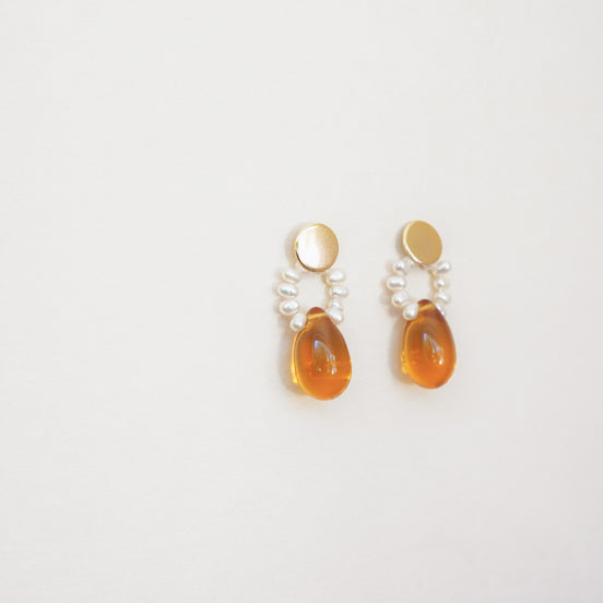 Bauble Pearl Earrings
