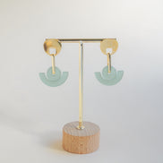 Celadon Dangle Earrings