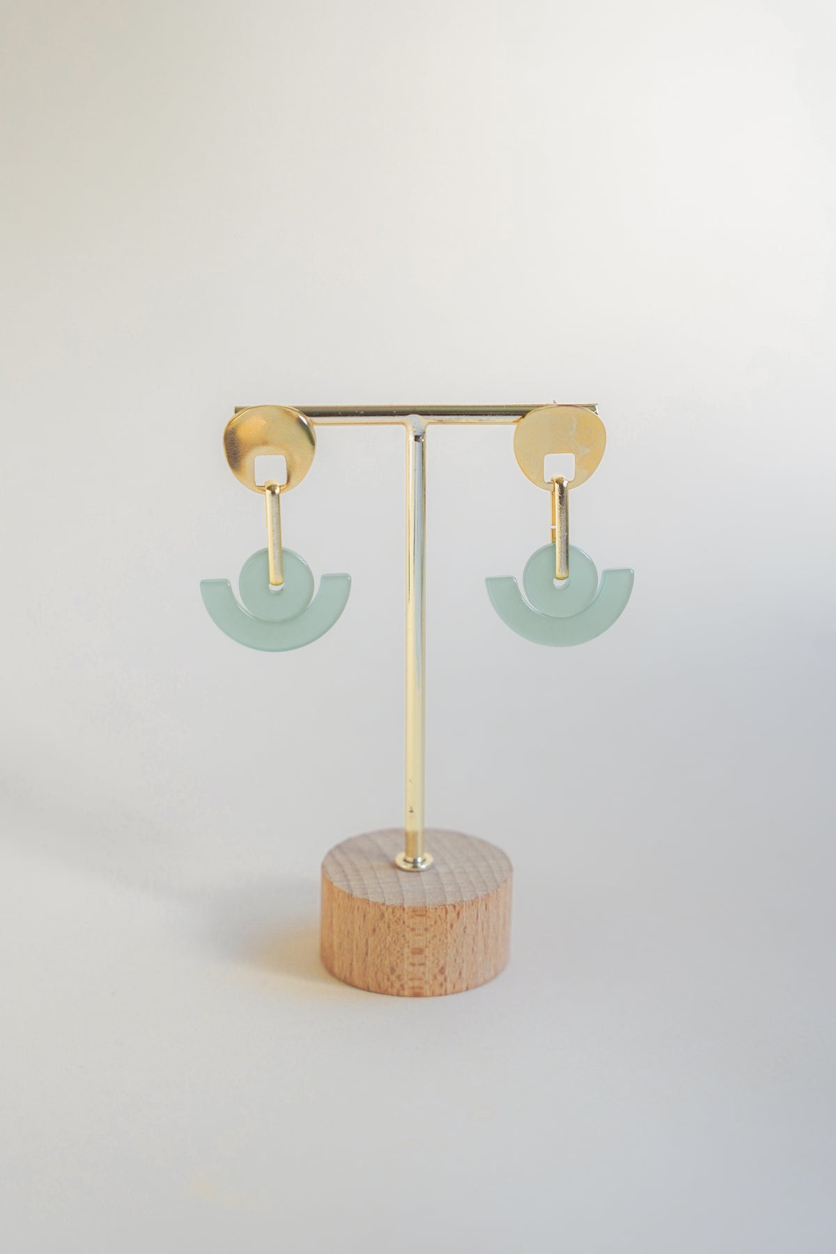 Celadon Dangle Earrings