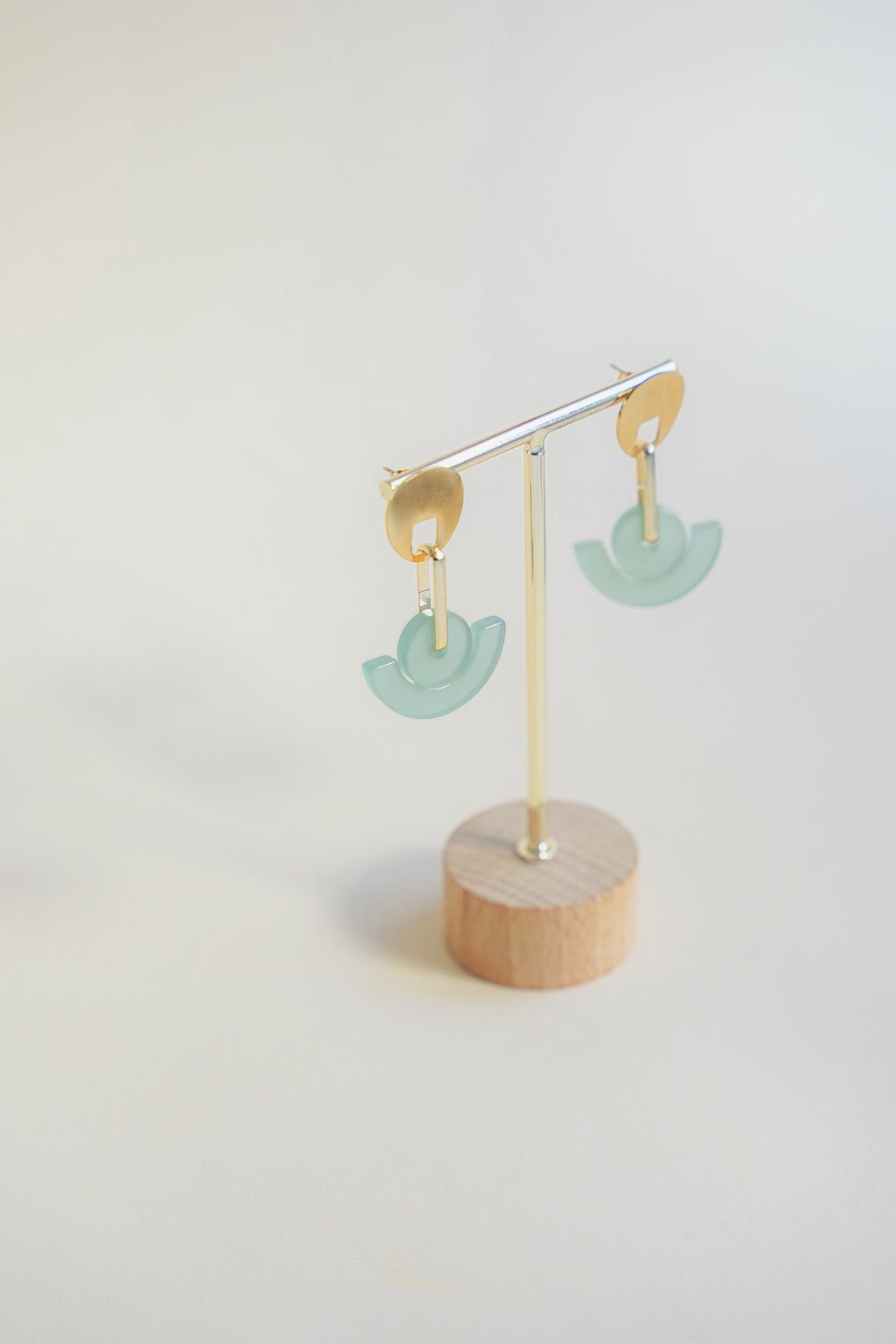 Celadon Dangle Earrings