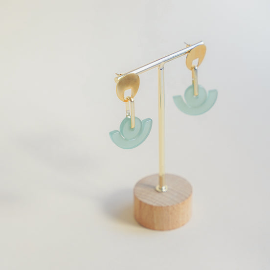 Celadon Dangle Earrings