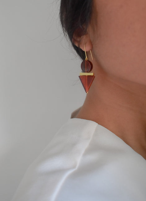 Sterling Silver Triangle Dangles