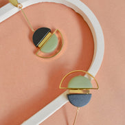 Dangling Olive Earrings