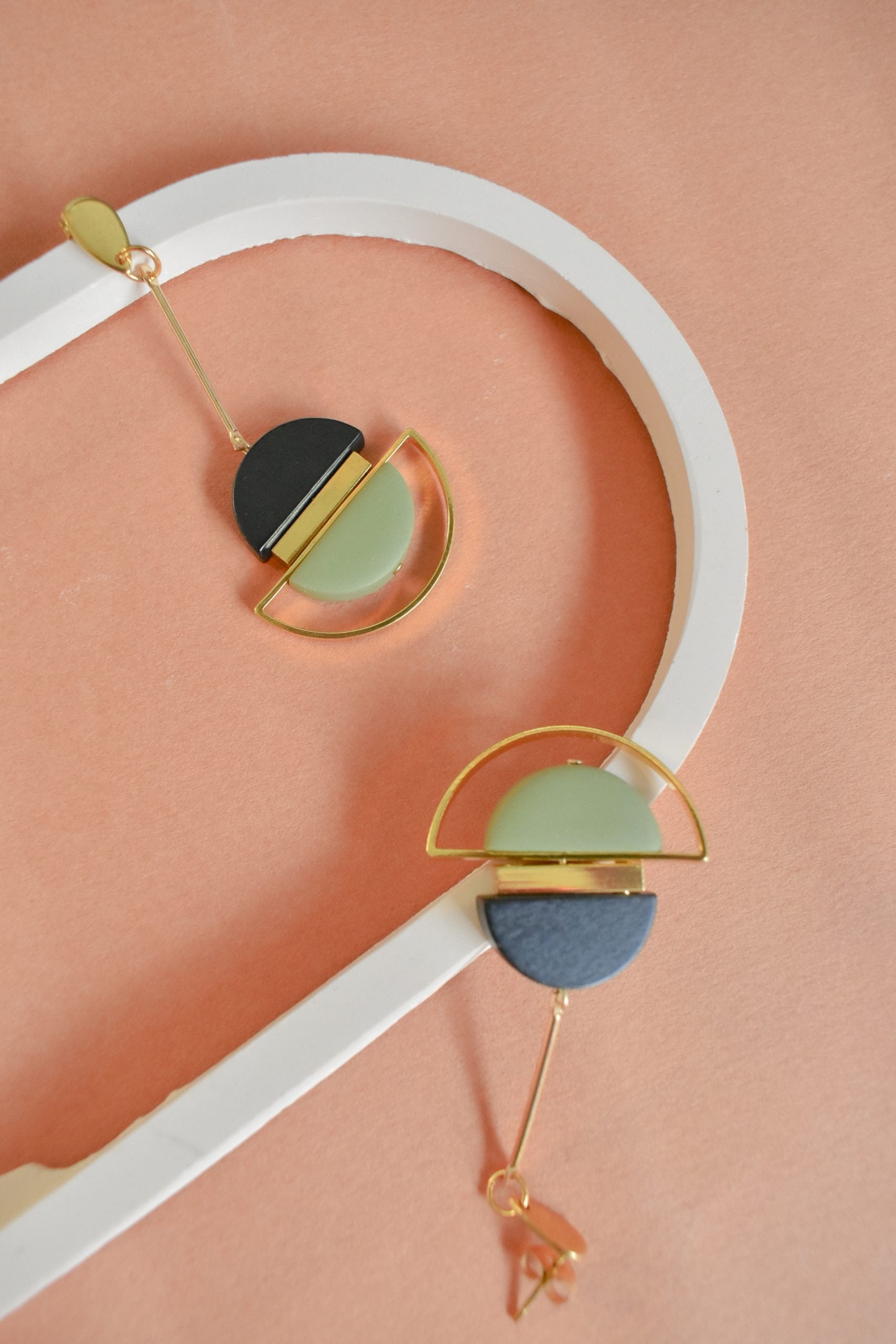 Dangling Olive Earrings