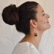 Dangling Geometric Earrings