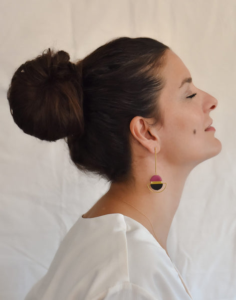 Geometrische Ohrringe