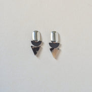 Triangle Tortoise Studs