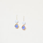 Sterling Silver Blue Drops