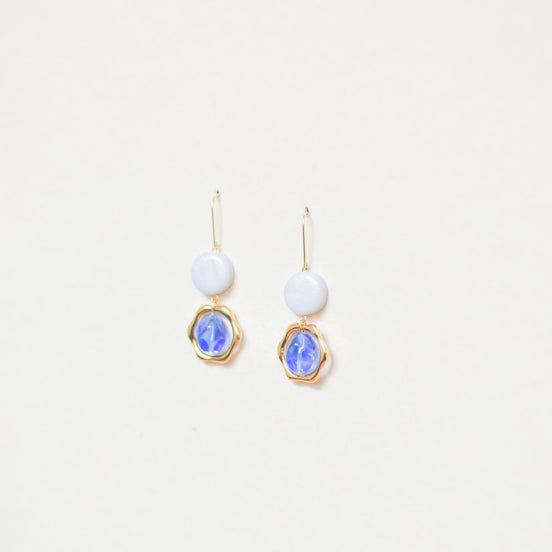 Sterling Silver Blue Drops