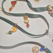 Sterling Silver Blue Drops