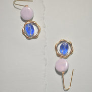 Sterling Silver Blue Drops