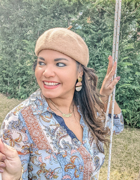 Contrast in Crimson and Pearl